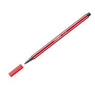 Stabilo Pen 68 Fineliner Koyu Kırmızı Kalem