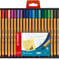 Stabilo Point 88 0.4 mm 25+5'li Set Çanta Fineliner Kalem