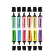 StabiloBoss 12'li (6 Pastel + 6 Floresan) Fosforlu Kalem