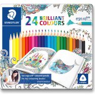 Staedtler 125 M24 24'lü Karat Aquarell Kuru Boya