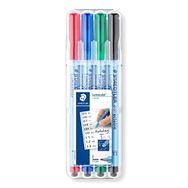 Staedtler 305F Wp41 Lumocolor Silinebilir Nonpermanent 4'lü Set Markör