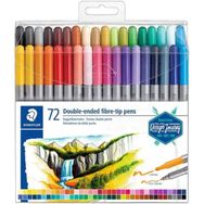 Staedtler 3200 TB72 72'li 0.5-3.0 mm Çift Taraflı Keçeli Kalem