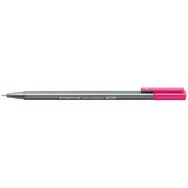 Staedtler 334-20 Triplus Üçgen Fineliner Magenta 0.3 mm Kalem