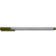 Staedtler 33457 Triplus 0.3 mm Uç Zeytin Yeşili Üçgen Fineliner Kalem
