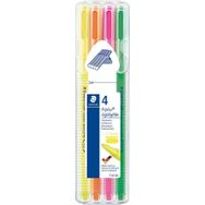 Staedtler 362 SB4 Triplus Textsurfer Üçgen Fosforlu Kalem