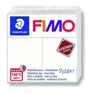 Staedtler Fimo Leather Effect Fırınlanır Fil Dişi 59 gr Seramik Hamuru