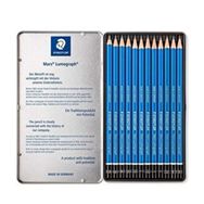Staedtler Mars 12'li Metal Kutu Kurşun Kalem