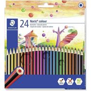 Staedtler Noris 24 Renk Silinebilir Kuru Boya Seti
