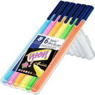 Staedtler SB6CS1 Triplus Color Neon 6lı Keçeli Kalem