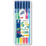 Staedtler SB6CS4 Triplus Color Tropikal 6lı Keçeli Kalem