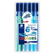 Staedtler Triplus Color Okyanus Renkleri 6'lı Kalem Seti