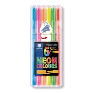 Staedtler Triplus Color Üçgen Neon 6'lı Keçeli Kalem