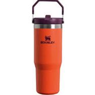 Stanley The Iceflow Flip Straw Pipetli 0.89 lt Tigerlily Termos Bardak
