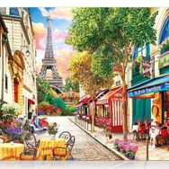 Star 1000 Parça Pariste Bir Küçük Sokak Puzzle