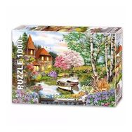 Star 1100349 Göl Evi 1000 Parça Puzzle