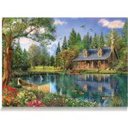 Star 1500 Parça Kristal Göl Puzzle