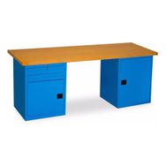 Star Çelik 2130 mm 2 Çekmeceli Dolaplı Çalışma Tezgahı