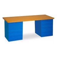 Star Çelik 2130 mm 9 Çekmeceli Dolaplı Çalışma Tezgahı