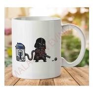 Star Wars R2 D2 Hoover Darth Death Star Baskılı Kupa