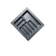 Starax 2286-A Antrasit 49x49cm Plastik Kaşıklık