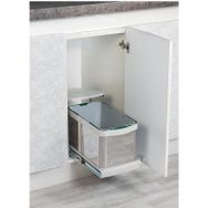 Starax S-2574-g 16 Lt Teleskopik Raylı Plastik Çöp Kovası