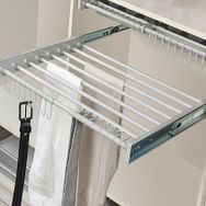 Starax S-6303-G 50 cm Yan Bağlantılı Plastik Kapaklı Teleskopik Raylı Pantolonluk