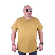 Starbattal 11100 Limon Büyük Beden Basic Erkek T-shirt