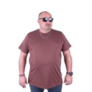 Starbattal 11100 Taba Büyük Beden Basic Erkek T-shirt