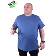 Starbattal 11160 İndigo Büyük Beden Erkek T-shirt