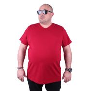 Starbattal 11170 Bordo Büyük Beden Erkek T-shirt