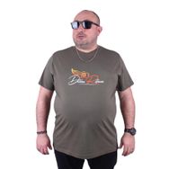 Starbattal 23112 Haki Büyük Beden Erkek T-shirt