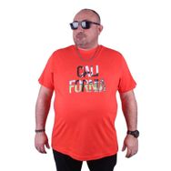 Starbattal 23120 Nar Çiçeği Büyük Beden Erkek T-shirt