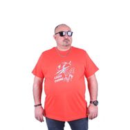 Starbattal 23132 Nar Çiçeği Büyük Beden Erkek T-shirt