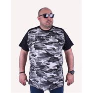 Starbattal 23147 Füme Büyük Beden Erkek T-shirt