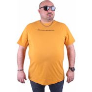 Starbattal 23173 Hardal Büyük Beden Erkek T-shirt