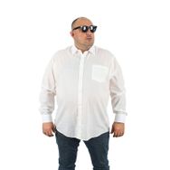 Starbattal 23352 Beyaz Büyük Beden Erkek Gömlek