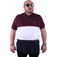 Starbattal 23414 Mürdüm Büyük Beden Erkek T-shirt