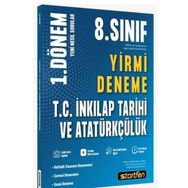 Startfen Yayınları - 8. Sınıf T.C İnkılap 20'li 1. Dönem Denemesi