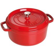 Staub 24 cm Kiraz Döküm Tencere