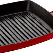 Staub 405011110 Kırmızı Amerikan Izgara Tava