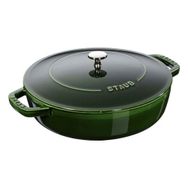 Staub Chistera Yağmur Efektli 24 cm Döküm Tencere