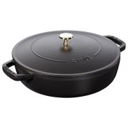 Staub Chıstera Yagmur Efektli 28 cm Döküm Tencere