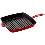 Staub Cocotte Döküm Amerikan Kırmızı 30 cm Izgara Tavası