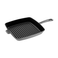Staub Grafit Gri 30 cm Döküm Demir Amerikan Izgara Tava