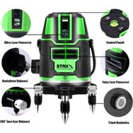 Stax Germany Tek Akülü Otomatik Hizalamalı 360° Çantalı Yatay Dikey Çok Fonksiyonlu Lazer Metre