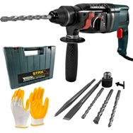 Staxx Power Profesyonel 3'lü Süper Set 2400 W Taşlama - Lion Çift Akülü Matkap - 3400 W Hilti Hediyeli Full Set Matkap Seti 3'lü