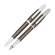 Steelpen 179 Venüs Titanyum Krom Dolma-Tükenmez Kalem Seti