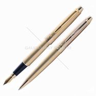 Steelpen 527 Galaxy Altın Dolma-Tükenmez Kalem Seti