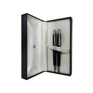 Steelpen 800-1 Serra Siyah Dolma-Tükenmez Kalem Seti