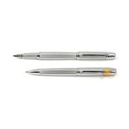 Steelpen 800-21DT Mercury Gümüş Dolma-Tükenmez Kalem Seti